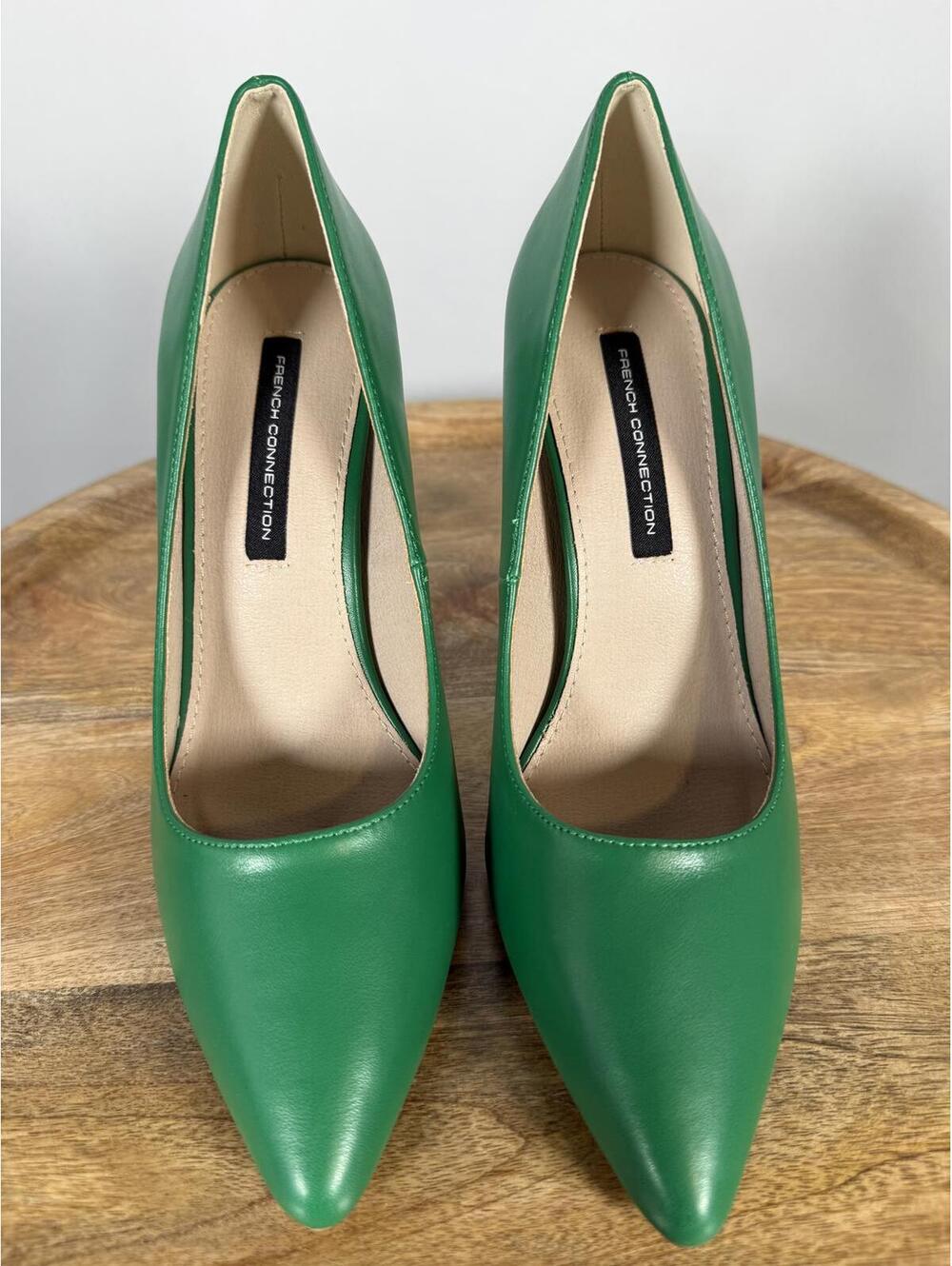 French Connection Womens Sierra Pointed Toe Pumps Green Size 7 NWB - Picture 4 of 13